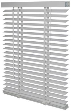 Intensions Wooden Venetian Blind 110x175cm - Grey.